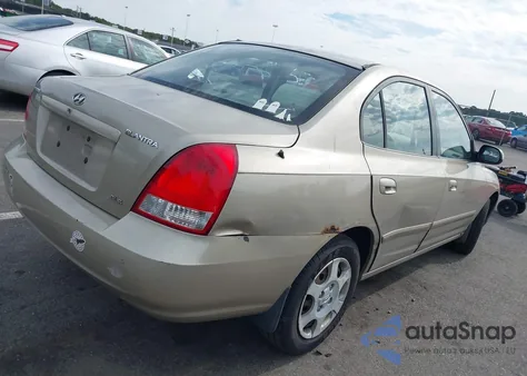 2001 Hyundai Elantra Gls from USA, damaged, VIN KMHDN45D41U128978